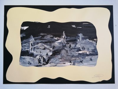 Dramatische Monochrome Landschaft von Stefano Mazzolini