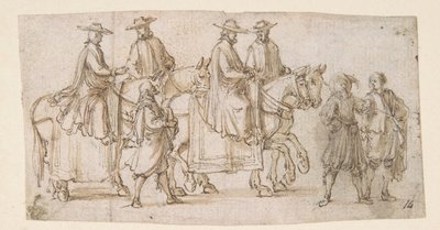 Eine Prozession von Stefano della Bella