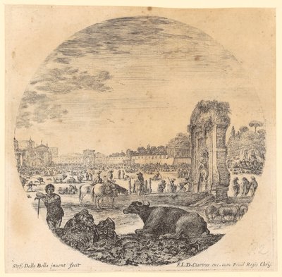 Campo Vaccino von Stefano della Bella