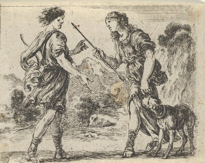 Cephalus und Procris, aus 