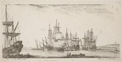 Schiffsgruppe von Stefano della Bella