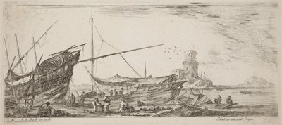 Hafenansicht von Stefano della Bella