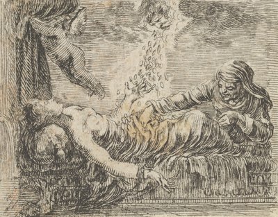 Jupiter und Danaë, aus 