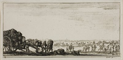 Tafel Acht aus Zeichnungen von mehreren Bewegungen von Soldaten von Stefano della Bella