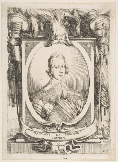 Porträt von Francesco de Medici, 1634 von Stefano della Bella