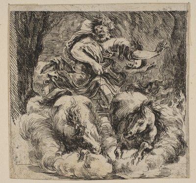 Proserpina, aus Spiel der Mythologie Jeu de la Mythologie, 1644 von Stefano della Bella