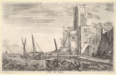 Turm von Calais von Stefano della Bella