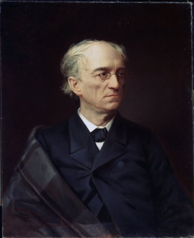 Porträt des russischen Dichters Fjodor Iwanowitsch Tjutschew von Stepan Fyodorovich Alexandrovsky