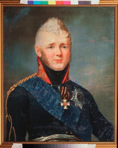 Porträt von Kaiser Alexander I., Zar von Russland von Stepan Semenovich Shchukin