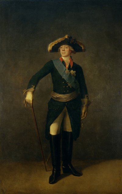 Porträt des Kaisers Paul I. von Russland 1754-1801, 1797 von Stepan Semenovich Shchukin