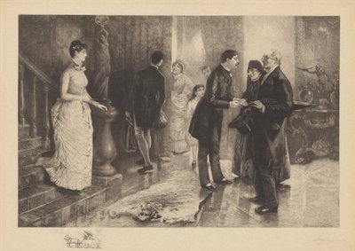 Der Besuch in der Stadt von Stephen James Ferris after William Thomas Smedley