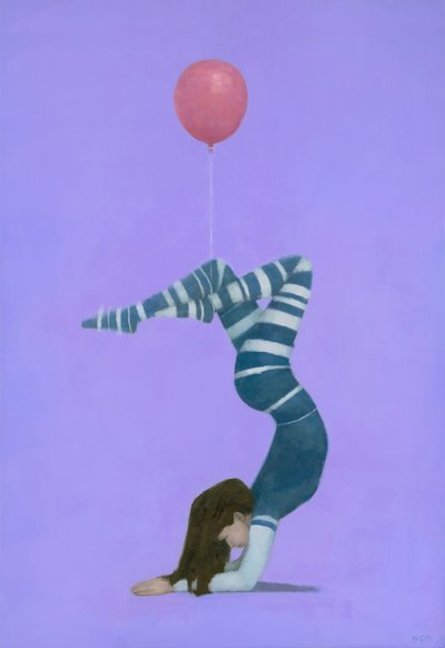 Graziöse Kontorsionsballon von Steve Mitchell