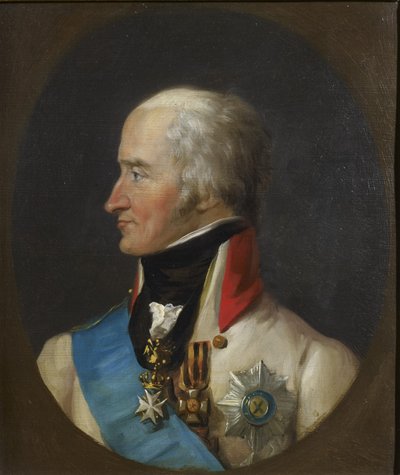Porträt von Graf Levin Leonty August Theophil von Bennigsen 1745-1826, ca. 1810 von Stroely