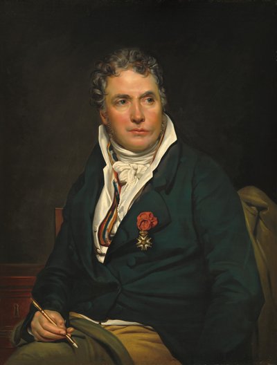 Jacques-Louis David, ca. 1813-1815 von Studio of Georges Rouget