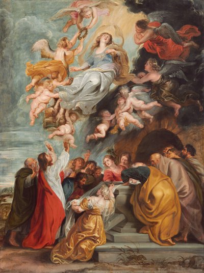 Mariä Himmelfahrt von Studio of Sir Peter Paul Rubens