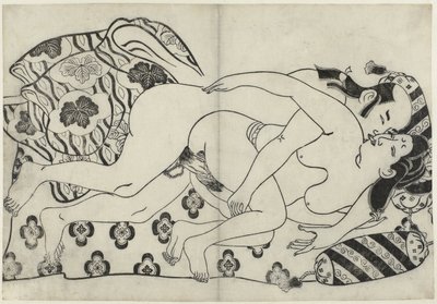 Erotische Darstellung von Sugimura Jihei (attributed to)