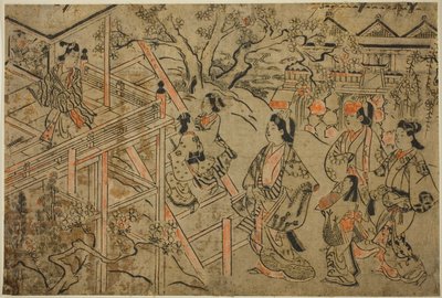 Besuch des Kiyomizu-Tempels von Sugimura Jihei