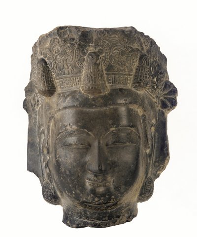 Kopf eines Bodhisattva, 581-618 von Sui Dynasty Chinese School