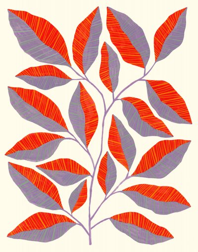 Moderne botanische Blätter von Susan Black