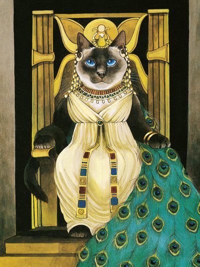 Illustration aus Shakespeare Cats: Poster Book (veröffentlicht 2016) von Susan Herbert