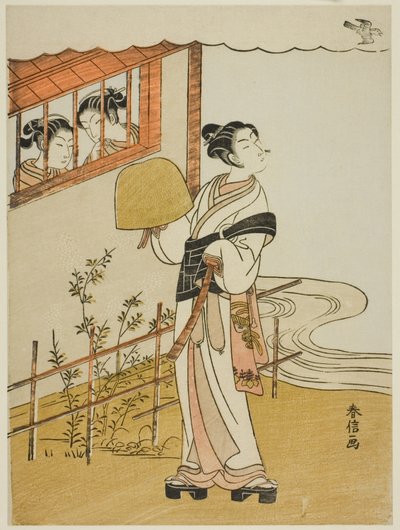 (Faksimile) Der vierte Monat (Uzuki), aus der Serie "Beliebte Versionen der unsterblichen Dichter in vier Jahreszeiten" von Suzuki Harunobu