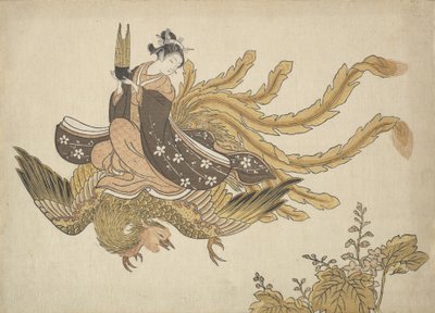Verkleideter Unsterblicher von Suzuki Harunobu