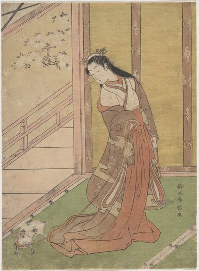 Onna San no Miya (die dritte Prinzessin) von Suzuki Harunobu