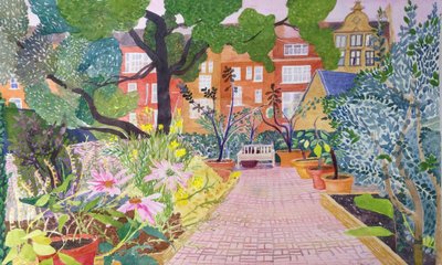 Garten der Heilpflanzen, Chelsea Physic Garden 2022 von Suzy Fasht