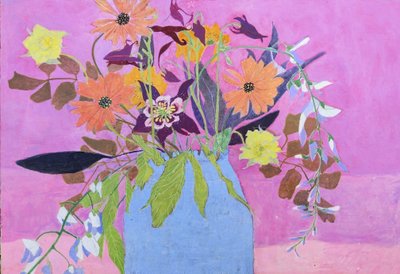 Mays Blumen mit Akelei von Suzy Fasht