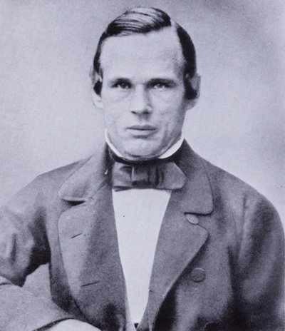 Anders Jonas Ångström, schwedischer Physiker und Astronom, bedeutend in der Entwicklung der Spektroskopie (s/w Foto) von Swedish Photographer