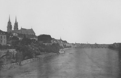 Basel, Die Kathedrale und der Rhein von Swiss Photographer