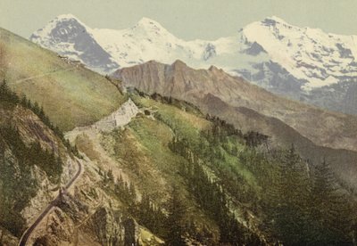 Berner Oberland: Schynige Platte, Bahnlinie von Swiss Photographer
