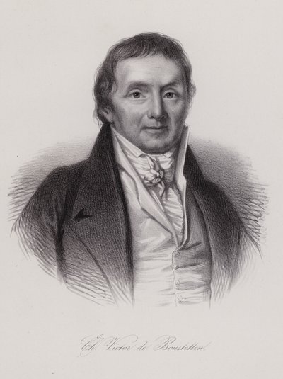 Charles Victor de Bonstetten, Schweizer Politiker und Schriftsteller von Swiss School