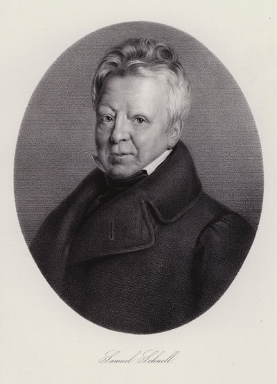 Samuel Ludwig Schnell, Schweizer Jurist von Swiss School