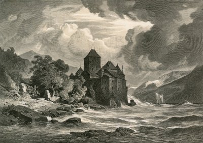 Das Schloss Chillon, Genfersee von Swiss School