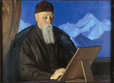 Bildnis des Malers Nicholas Roerich von Swjatoslaw Nikolajewitsch Roerich