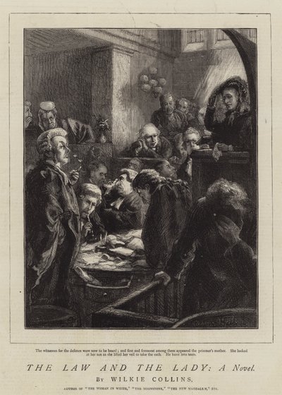 Das Gesetz und die Dame, ein Roman von Sydney Prior Hall