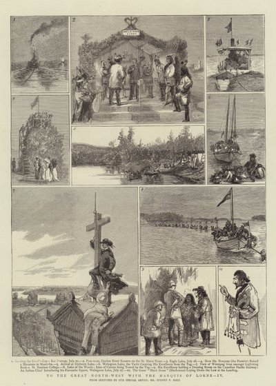 Zum Großen Nordwesten mit dem Marquis von Lorne, IV von Sydney Prior Hall
