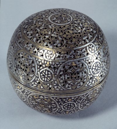 Orientalische Kunst: Frule-Parfüm oder Handwärmer aus Syrien, Ende des 15., Anfang des 16. Jahrhunderts von Syrian School