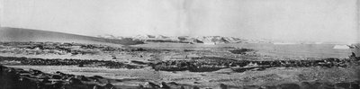 Ein Panorama von Cape Roberts Blick nach Norden, ca. 1911, 1913 von T. Griffith Taylor
