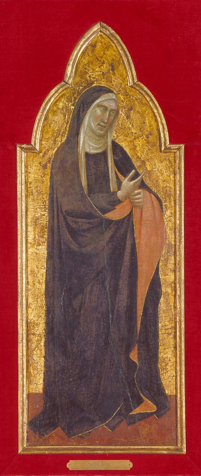 Trauernde Jungfrau von Taddeo Gaddi