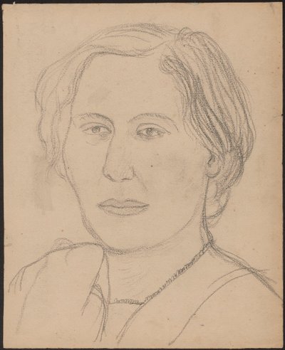 Kopf einer Frau von Tadeusz Makowski