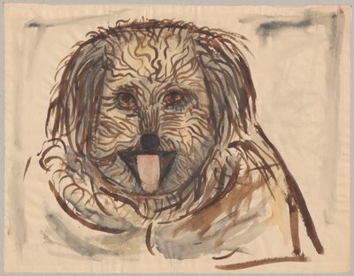 Kopf eines Hundes von Tadeusz Makowski
