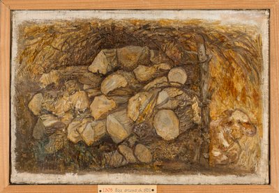 Holzstapel von Tadeusz Makowski