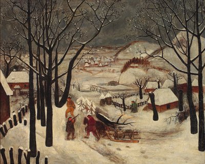 Winter von Tadeusz Makowski