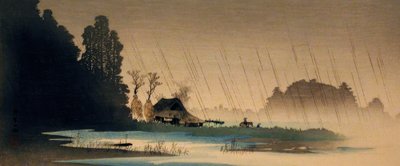 Regen in Igusa von Takahashi Hiroaki