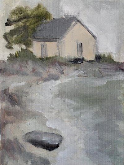Ruhiges Küstenhaus von Tamar Green