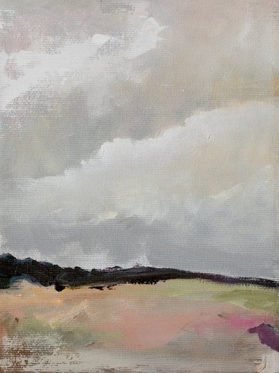 Gelassene wolkige Landschaft von Tamar Green
