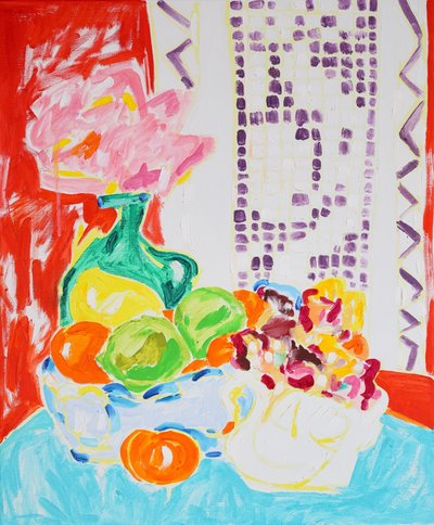 Bunte Blumen und Früchte von Tamara Jare