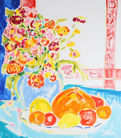 Lebendige Blumen und Früchte von Tamara Jare